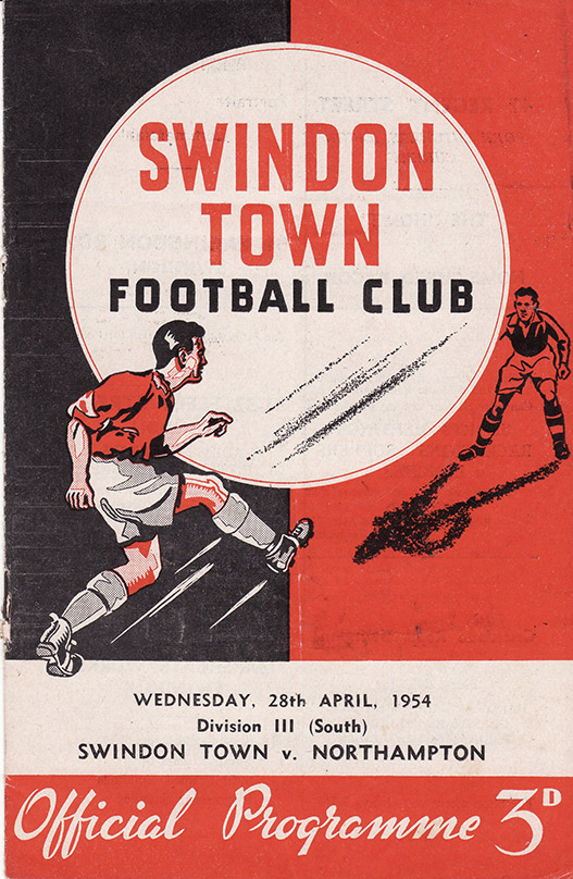 <b>Wednesday, April 28, 1954</b><br />vs. Northampton Town (Home)